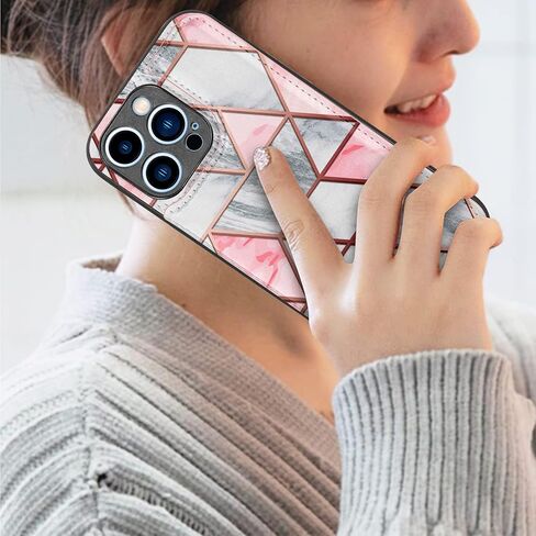 Tekcoo Wallet Case متوافق مع iPhone 14 | 2022 | 6.1 بوصة الحد الأدنى من الفاخرة بو بوري معرف بطاقة الائتمان النقد فتحات بطاقة الائتمان الإغلاق المغناطيسي كيكستاند فوليو فليب غطاء واقية نحيف - الذهب الوردي in Kuwait