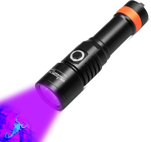 ORCATORCH D530 1500 Lumens Scuba Dive Light with 6500K Cold White Light | 3 Modes (High/Low/SOS), 7° Narrow Beam for Deep Penetration, IP68 Waterproof, Ideal for Night Diving & Technical Diving in Saudi Arabia