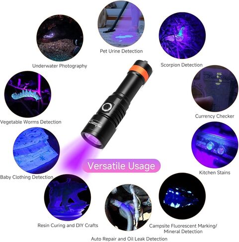 ORCATORCH D530 1500 Lumens Scuba Dive Light with 6500K Cold White Light | 3 Modes (High/Low/SOS), 7° Narrow Beam for Deep Penetration, IP68 Waterproof, Ideal for Night Diving & Technical Diving in Saudi Arabia