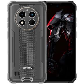 حالة لفيلم واقي شاشة Oukitel WP28S + غلاف الحماية من السيليكون الناعم الشفافة لذيذ الصدمة قذيفة تغطية وقائية لـ OUKitel WP28S (CLEAR)