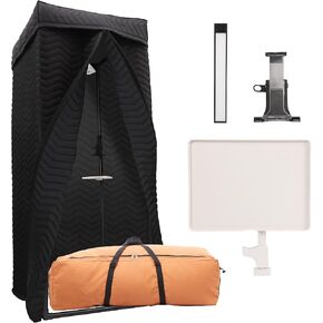 Portable Vocal Booth - Echoless Studio-Grade Recording for Voice Overs, Podcast & Music, Home Studio Sound Booth with Travel bag in Kuwait