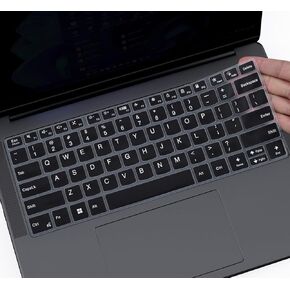 غطاء لوحة المفاتيح الجلد لعام 2024 2023 Lenovo Slim 7i 14.5 "، Lenovo Yoga Pro 7 / Yoga Slim 7x / Yoga Slim 7 Gen 8 / Yoga Slim Pro 7 14.5" ، Slim Pro 9i 14.5 " Pro X) ، واضح