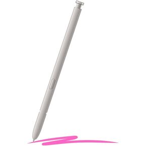 S25 Ultra S Pen Pens لـ Samsung Galaxy S25 Ultra 5G جميع الإصدارات القلم القلم الخفيفة ، 4096 من المجلس الواحد ، مع نصائح/نقاط NIBS 5pcs (أبيض/أزرق)