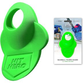 Baseball Batting Grip, Hit Hero, Batters Thumb Guard, Professional Hitting Equipment, Reduce Hitter Bat Sting, White in Saudi Arabia