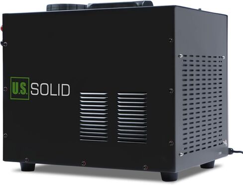 U.S. Solid Water Cooler 18 L - 4.8 gal Tig Welder Torch Water Cooling Machine - Wind Tunnel Heat Dissipation System TIG MIG Welder with Transparent Window - Improved Cooling Effect - Non-Leak Design in Kuwait