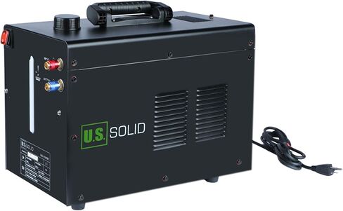 U.S. Solid Water Cooler 18 L - 4.8 gal Tig Welder Torch Water Cooling Machine - Wind Tunnel Heat Dissipation System TIG MIG Welder with Transparent Window - Improved Cooling Effect - Non-Leak Design in Kuwait