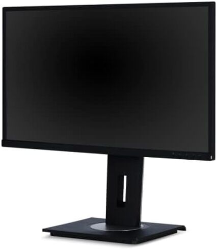شاشة فيوسونيك VG2748A مقاس 27 بوصة IPS 1080 بكسل مريحة مع حواف رفيعة للغاية ومنفذ HDMI ومنفذ عرض وUSB وVGA وإمالة 40 درجة للمنزل والمكتب، أسود in Kuwait