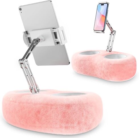 Creadream Tablet Tablet Kindle Stand Palow ، حامل حامل وسادة iPad قابل للتعديل مع 2 أوعية خفيفة لكرسي أريكة سرير في اللفة ، متوافق مع 4.7 "-13" قرص ، iPad ، iPhone ، Google ، Samsung ، Kindle in Kuwait