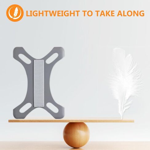 حزام يدوي عالمي لـ 6-7 lnch Kindle Ereader ، Kobo/Pocketbook/Tolino/Paperwhite/Nook Ereader ， لـ 6 "، 6.8" ، 7 "قارئًا مع حزام يدوي مرتفع ، أسود in Kuwait