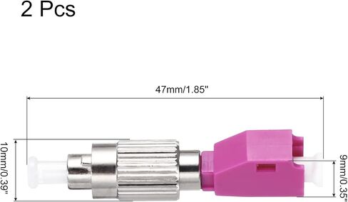 meccanixity الألياف الإبصائية مقرنة fc الذكور إلى LC أنثى OM3 Multi-mode Simplex الألياف البصرية محول الألياف المحول الألياف in Saudi Arabia