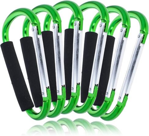 Jumbo 6.5" XL Carabiner Key Chain with Hand Grip (Many Colors) in Kuwait