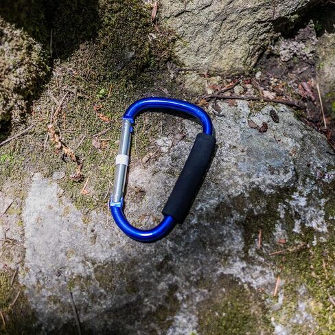 Jumbo 6.5" XL Carabiner Key Chain with Hand Grip (Many Colors) in Kuwait