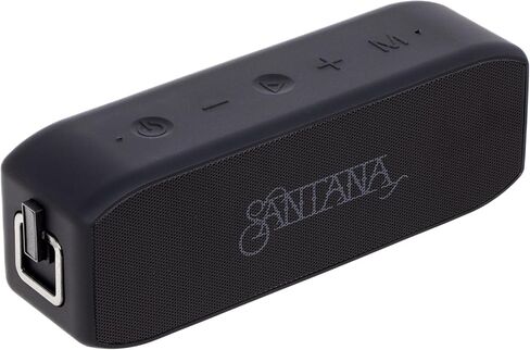 SANTANA BY CARLOS SANTANA Samba 40W High-Power Bluetooth Speaker with 48mm Drivers, Isolated Subwoofer, IP67 Waterproof, True Wireless Surround Sound, 20+ Hours Battery Life | Black | 2 Pack in Kuwait