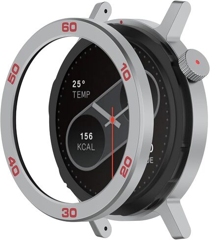 غطاء علبة discool متوافق مع CMF Watch Pro 2 Smartwatch Soft Anti anti PC PC PCAPESS Excesssore Smart Smart Watch (Black) in Kuwait