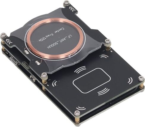 NFC Card Reader Writer, Card Copier NFC Card Reader Kit 512kb Memory IC ID Card Copier Reader Writer with UID Cards, Stationary Credit Card Readers (1 T5577 Card 3 UID Cards and in Kuwait