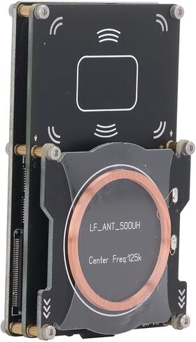 NFC Card Reader Writer, Card Copier NFC Card Reader Kit 512kb Memory IC ID Card Copier Reader Writer with UID Cards, Stationary Credit Card Readers (1 T5577 Card 3 UID Cards and in Kuwait