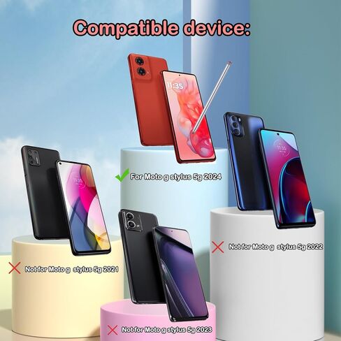 G Stylus 5G 2024 Pen Replacement for Moto G Stylus 5G 2024 Stylus Pen Replacement for Motorola Moto G Stylus 5G 2024 XT2419 All Version S Pen+Eject Pin (Caramel Latte) in Kuwait