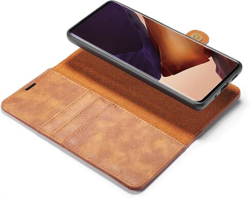 Asuwish Phone Case for Samsung Galaxy Note 20 Ultra 5G Wallet Magnetic Detachable Cell Cover with Screen Protector Card Holder Note20 Plus Notes 20Ultra Note20+ U + 20+ Twenty Not S20 Girls Gray in Saudi Arabia