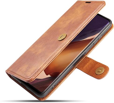 Asuwish Phone Case for Samsung Galaxy Note 20 Ultra 5G Wallet Magnetic Detachable Cell Cover with Screen Protector Card Holder Note20 Plus Notes 20Ultra Note20+ U + 20+ Twenty Not S20 Girls Gray in Saudi Arabia