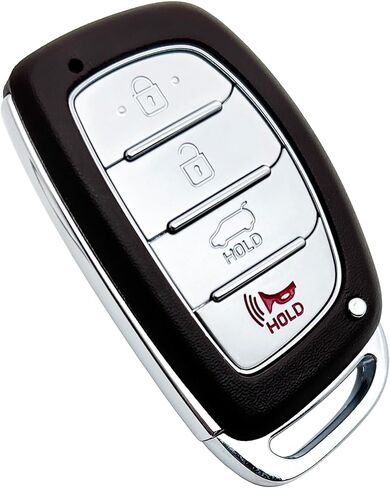 Replacement Key Fob Cover Case fit for Hyundai Azera Genesis Santa Fe Equus Smart Keyless Entry Key Fob Shell in Saudi Arabia