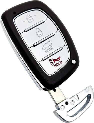 Replacement Key Fob Cover Case fit for Hyundai Azera Genesis Santa Fe Equus Smart Keyless Entry Key Fob Shell in Saudi Arabia