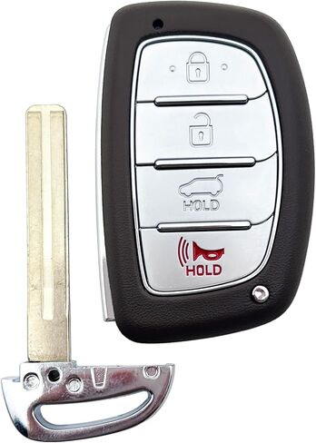 Replacement Key Fob Cover Case fit for Hyundai Azera Genesis Santa Fe Equus Smart Keyless Entry Key Fob Shell in Saudi Arabia