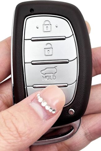 Replacement Key Fob Cover Case fit for Hyundai Azera Genesis Santa Fe Equus Smart Keyless Entry Key Fob Shell in Saudi Arabia