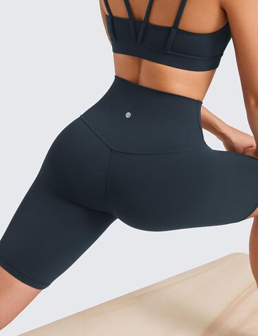 CRZ YOGA Womens Butterluxe Biker Shorts 2.5'' / 4'' / 6'' / 8'' - High Waisted Booty Workout Volleyball Yoga Spandex in Saudi Arabia