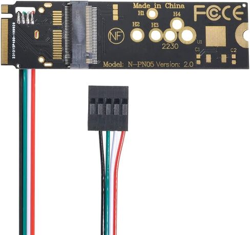 xiwai NGFF M.2 Key-A to Mini PCI-E PCI Express Converter Adapter for 9260 8265 7260 AC Card in Kuwait