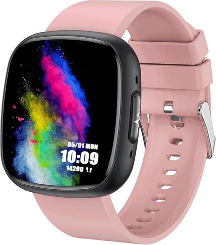 Advanced Health & Fitness Smartwatch,1.72'' HD Touchscreen,Men's Smartwatch,100+ Exercise Modes,24/7 Heart Rate,Blood Oxygen,Stress,Sleep Tracking,Waterproof Fitness Tracker (Gray) in Saudi Arabia