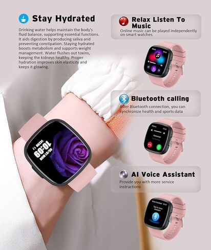 Advanced Health & Fitness Smartwatch,1.72'' HD Touchscreen,Men's Smartwatch,100+ Exercise Modes,24/7 Heart Rate,Blood Oxygen,Stress,Sleep Tracking,Waterproof Fitness Tracker (Gray) in Saudi Arabia