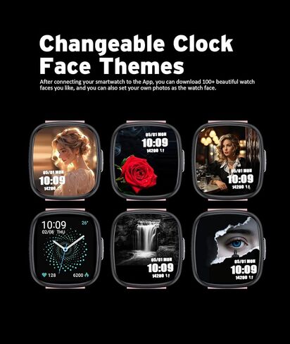 Advanced Health & Fitness Smartwatch,1.72'' HD Touchscreen,Men's Smartwatch,100+ Exercise Modes,24/7 Heart Rate,Blood Oxygen,Stress,Sleep Tracking,Waterproof Fitness Tracker (Gray) in Saudi Arabia