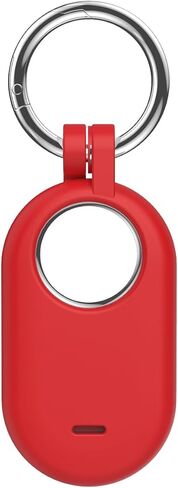 for Samsung Galaxy SmartTag2 Case Cover, 4 Pack Protective Silicone Case Cover and One Keychain for Galaxy Smart Tag 2 (2023) with Key Ring for Keys, Wallet, Pets (Black/White/Pink/Mint) in Kuwait