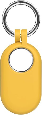 for Samsung Galaxy SmartTag2 Case Cover, 4 Pack Protective Silicone Case Cover and One Keychain for Galaxy Smart Tag 2 (2023) with Key Ring for Keys, Wallet, Pets (Black/White/Pink/Mint) in Kuwait