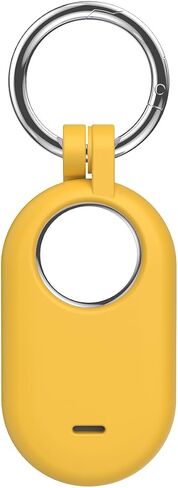 for Samsung Galaxy SmartTag2 Case Cover, 4 Pack Protective Silicone Case Cover and One Keychain for Galaxy Smart Tag 2 (2023) with Key Ring for Keys, Wallet, Pets (Black/White/Pink/Mint) in Kuwait