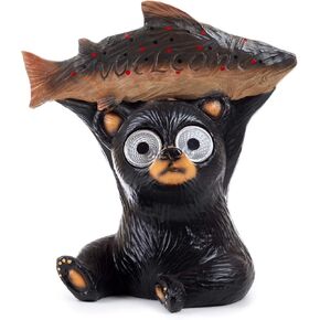 Solar Garden Koala Decoration | Outdoor Yard Decor - Lawn Ornaments | Solar Decorative Lights for Patio, Balcony, Deck | Weather Resistant - LED | Housewarming Gift | Auto On/Off
