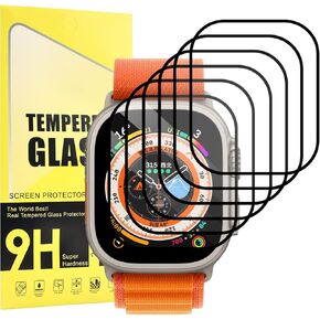 6 حزمة لـ Apple Watch Ultra ／ Ultra 2 49mm Matte Screen Protecor