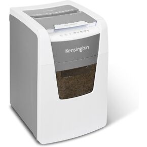 Kensington Shredder - New OfficeAssist 600-Sheet Auto-Feed Micro Cut Anti-Jam Heavy Duty Shredder with 29 gallons Waste Capacity, Lockable Chamber and 4 Casters (K52052AM)
