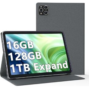 2024 أحدث أجهزة لوحي 10 بوصة Android أقراص ، أحدث قرص مع تخزين 128 جيجابايت+ذاكرة الوصول العشوائي 16 جيجا بايت+1 تيرابايت قابلة للتوسيع ، كاميرا 13+8 ميجابكسل ، عالي الأداء 2.0 جيجا هرتز معالج الثماني.