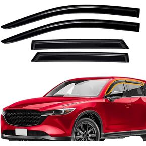 4 قطعة أقنعة النافذة تنفيس منحرف الشمس المطر الحرس صالح مازدا CX-50 2023-2024