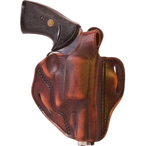 1791 GUNLEATHER Taurus Judge Holster, Leather Thumb Break Revolver Holster fits Taurus Judge Public Defender and SW Governor - Right Handed