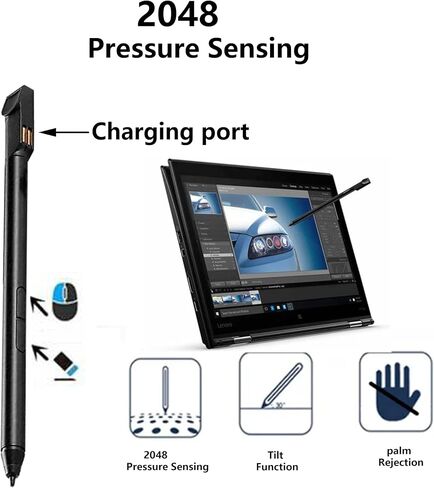 PEN النشط 2 لـ ThinkPad X1 Tablet Gen2 (20JB ، 20JC) ، IdeaPad Miix 720 Miix 510 Miix 520 Yoga 720 Yoga 920 ، 5T70M55297 in Kuwait