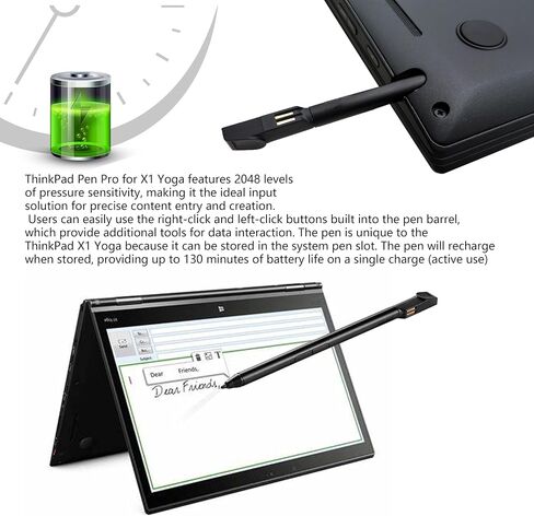 PEN النشط 2 لـ ThinkPad X1 Tablet Gen2 (20JB ، 20JC) ، IdeaPad Miix 720 Miix 510 Miix 520 Yoga 720 Yoga 920 ، 5T70M55297 in Kuwait