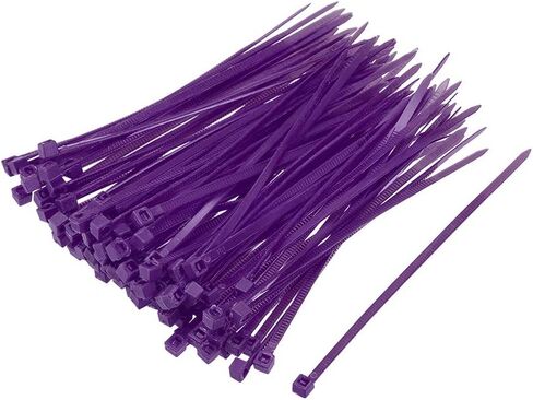 uxcell Cable Zip Ties 80mmx1.8mm Self-Locking Nylon Tie Wraps Black 300pcs in Kuwait