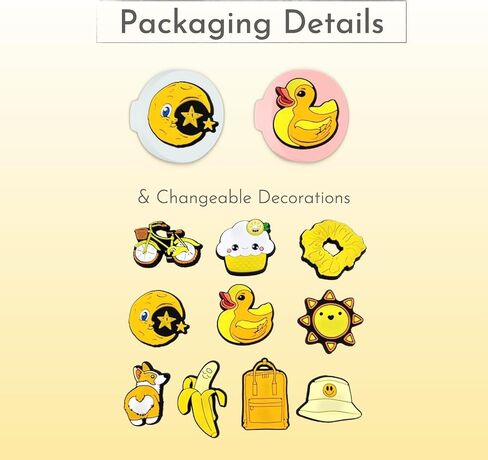 Case for Apple AirTag 2 Pack - AirTag Silicone Holder Case with Changeable Cat Decorations - GPS Tracker AirTag Cute Holder Case for Shoes, Backpack in Saudi Arabia