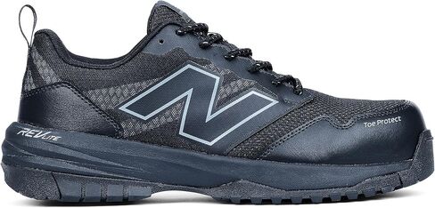 New Balance Women's Composite Toe Quikshift Industrial Shoe, Black/Black/Grey, 7.5 Wide in Saudi Arabia