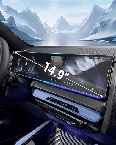 2025 X3 Screen Protector for 2025 X3 Accessories Compatible with 2025 BMW X3 Screen Protector Tempered Glass xDrive30 and X3 M50 12.3-inch Instrument Cluster & 14.9-inch Central Information Display in Kuwait