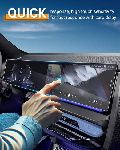 2025 X3 Screen Protector for 2025 X3 Accessories Compatible with 2025 BMW X3 Screen Protector Tempered Glass xDrive30 and X3 M50 12.3-inch Instrument Cluster & 14.9-inch Central Information Display in Kuwait