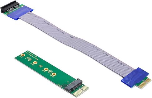 XIWAI NGFF M.2 M-KEY NVME AHCI SSD إلى محول PCI-E 3.0 16x 4x لـ 110 مم 80 مم SSD in Kuwait