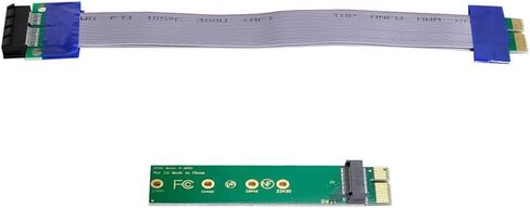 XIWAI NGFF M.2 M-KEY NVME AHCI SSD إلى محول PCI-E 3.0 16x 4x لـ 110 مم 80 مم SSD in Kuwait